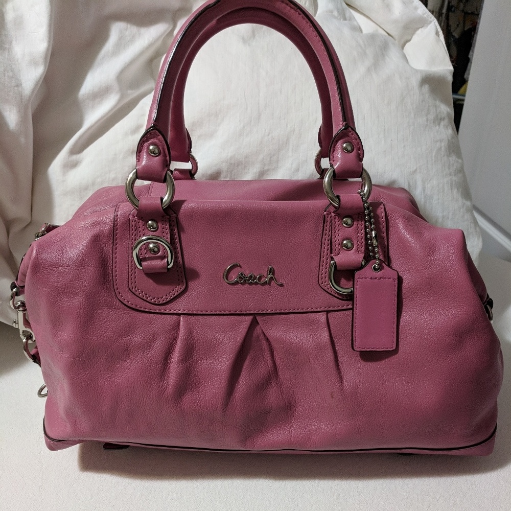Coach pink purse